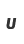 u