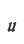 u