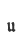 u