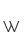 w