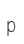 p