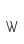 w