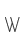 W