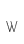 w