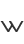 w