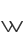 w