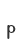 p