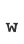 w