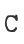 C