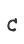c