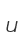 u