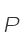 P