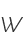 W