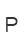 P