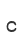 c