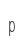 p