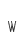 w