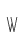 W