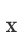 X