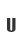 U