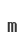 m