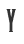 Y