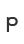 p