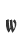 w
