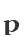 p