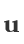 u