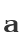 a