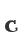 c