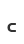 c