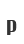 p