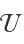U