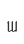 w