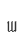 w