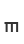 m