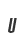 u