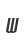 w