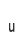 u