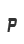 P