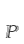 p