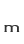 m
