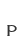 p