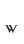 w