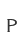 P