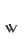 w