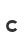 C