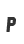 P